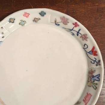 Amazon.co.jp: 砥部焼 生石窯 西山千代子 貼合わせお皿と小鉢 : おもちゃ