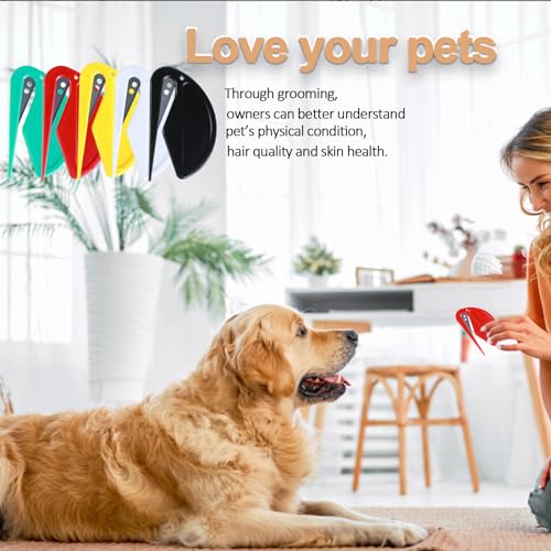 5pcs Pet Knot Opener Knotting Comb Removal Dematting Hair Flea Brush Shedding Tool Matted Fur Tick De Remover Matting Grooming Supplies for Indoor Medium Long Haired Cats Dogs Tangled 5pcs Pet Knot Opener Knotting Comb Removal Dematting Hair Flea Brush Shedding Tool Matted Fur Tick De Remover Matting Grooming Supplies for Indoor Medium Long Haired Cats Dogs Tangled