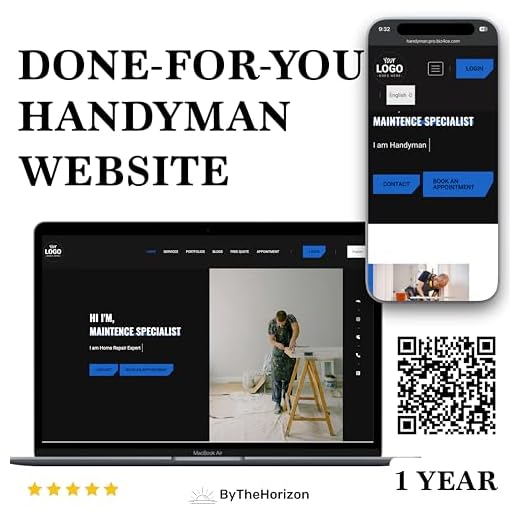 Professionally Built Handyman Website Package