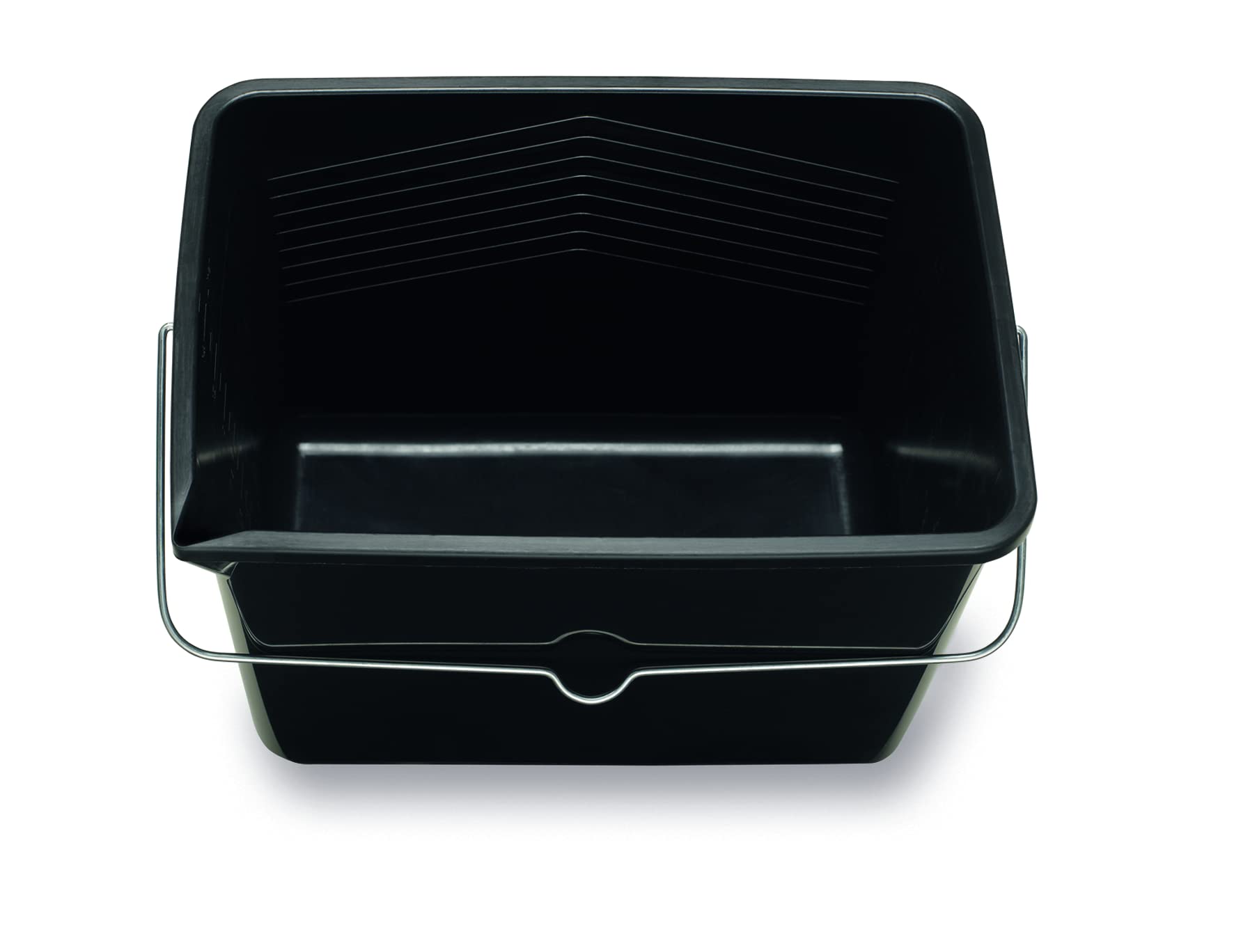 84824410, 14 Liter Farbeimer 35x25x23 cm Schwarz