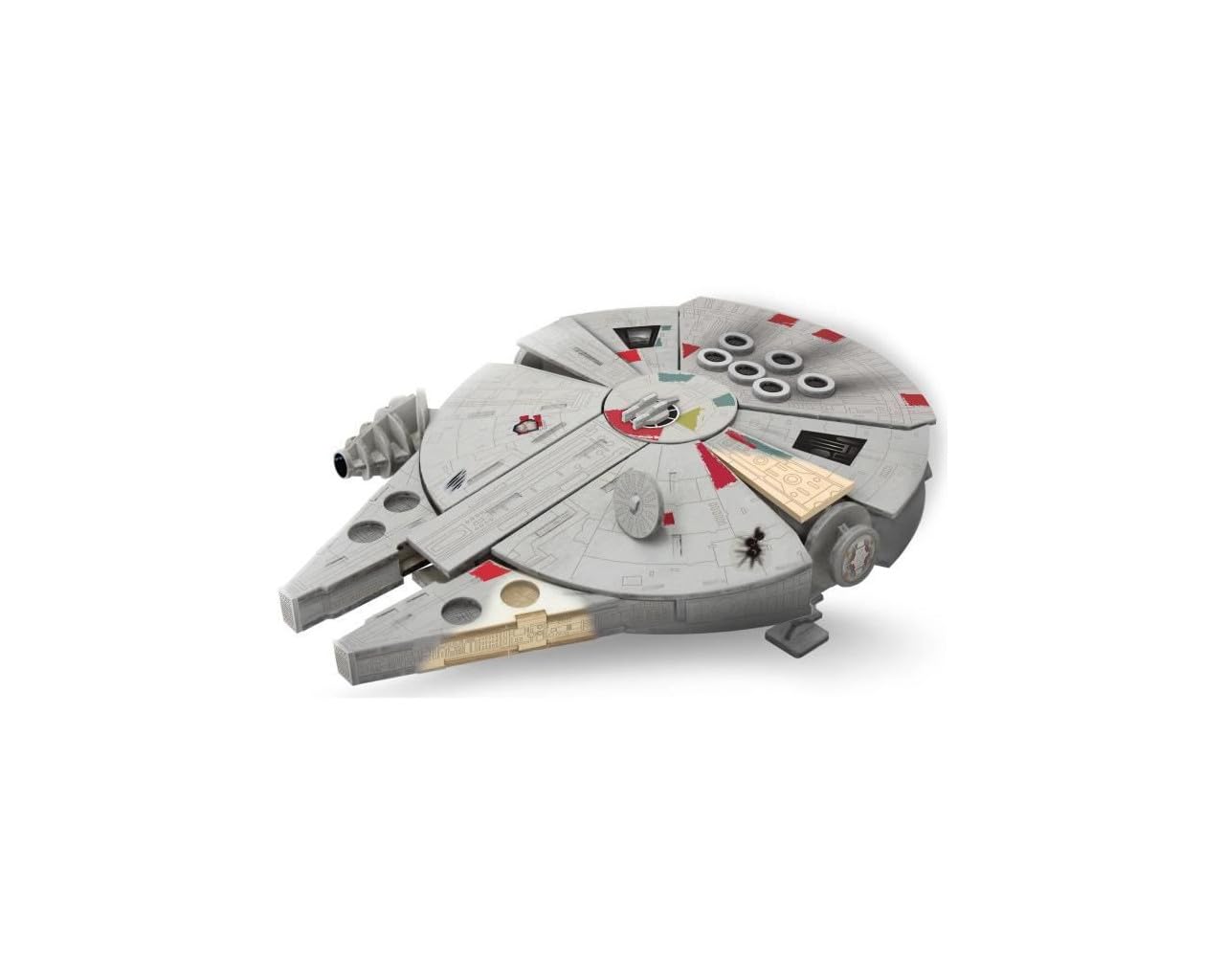 Wood Worx Star Wars Millennium Falcon, Juego de construcción de Manualidades DIY a Partir de 5 años, Juego de construcción de Madera sostenible con Certificado FSC para niños