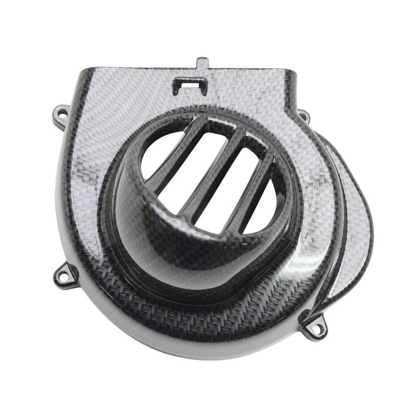 cyclingcolors Copertura protezione coperchio turbina motore moto ciclomotore compatibile con Piaggio Typhoon Fly Liberty Stalker Ice noir