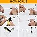 Reusable Stainless Steel Glue Nozzle, Caulking Organizer Kit 14 Pcs