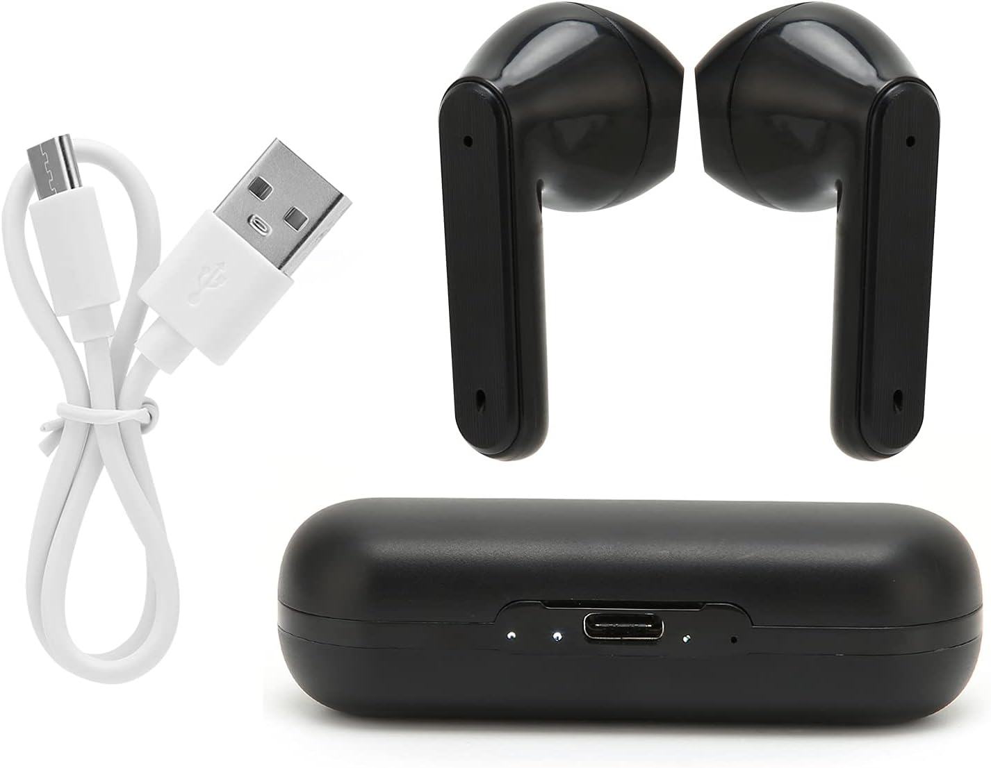 Headphones, Earbuds Type C Port with Type C Charging Cable for Outdoor Sports