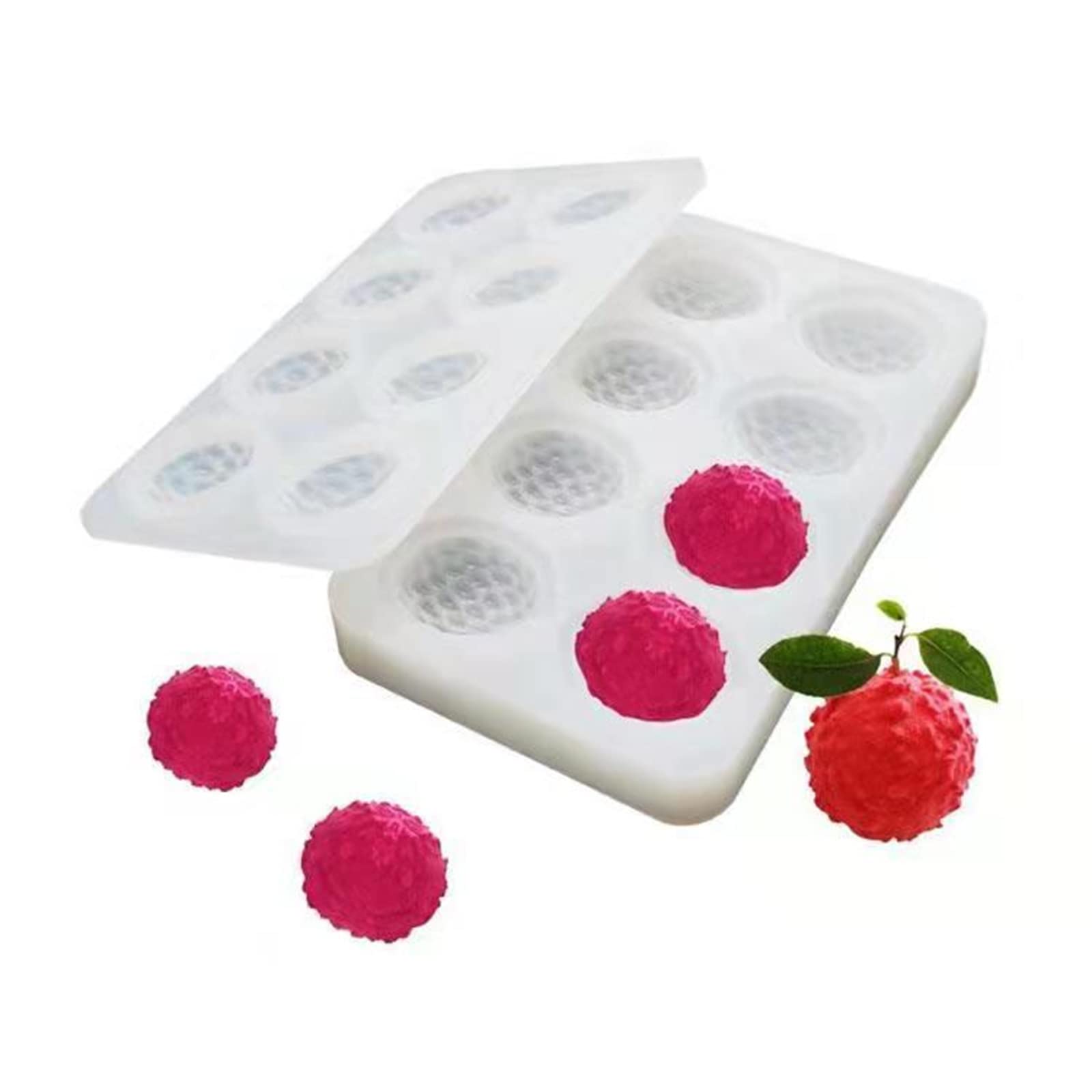 YS 6 cavités rondes en Silicone cuisson Mousse pâtisserie moule Cupcake moules c