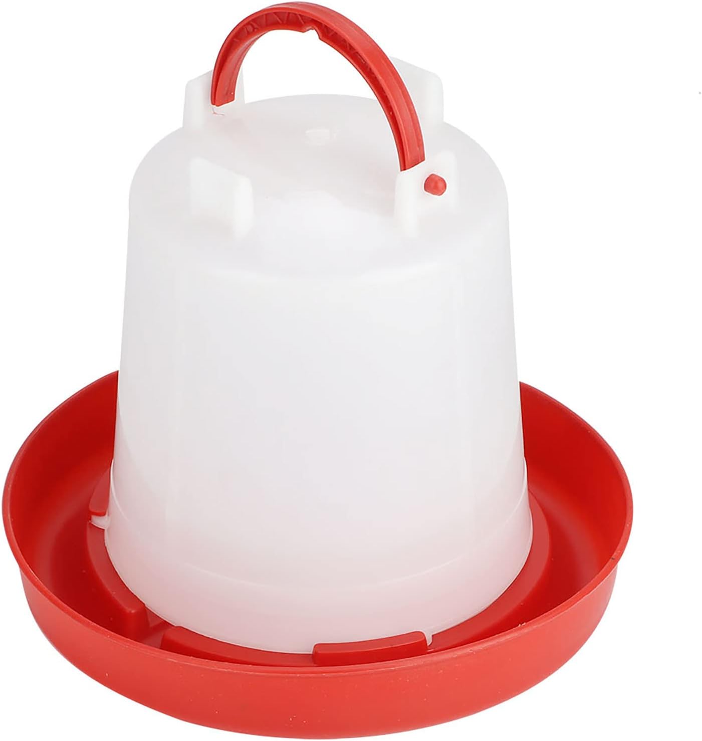 10Pack Chicken Waterer, Chicken Waterer Feeder Cups Hanging Poultry Drinker Food Feeder Outdoor Poultry Water Container for Chicken Duck Chicks(2.5L)