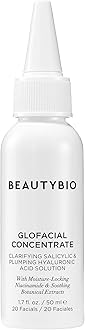 Beauty Bioscience GLOfacial Concentral. Clarifying Salicylic Acid & Plumping Hyaluronic Acid Solution 50ml