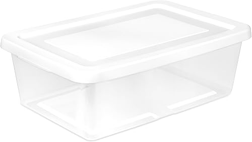 Miniatura 10 de Sterilite 19608006Caja de almacenamiento debajo de la cama, transparente, 41-qt., debe ordenar en cantidades de 6