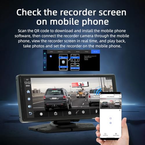 Pantalla portátil para coche que soluciona la falta de GPS y CarPlay inalámbrico 3
