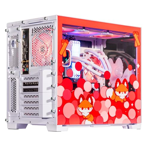 Image of Velztorm Cinnamon Fox Custom Built Gaming Desktop PC (AMD Ryzen 7 5700X, Radeon RX 9070 XT, 32GB DDR4, 2TB PCIe SSD, RGB Fans, 240mm AIO, 850W PSU, WiFi 5, Bluetooth 5.0, RJ-45, Win 11 Home)