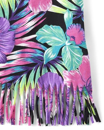 Image of The Children's Place Girls' Graphic Fringe Tank Tops