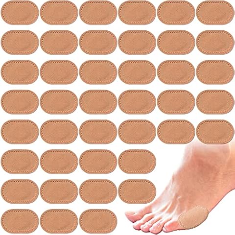 60 Pieces Self-Adhesive Bunion Pads for Foot Pain Relief Cover