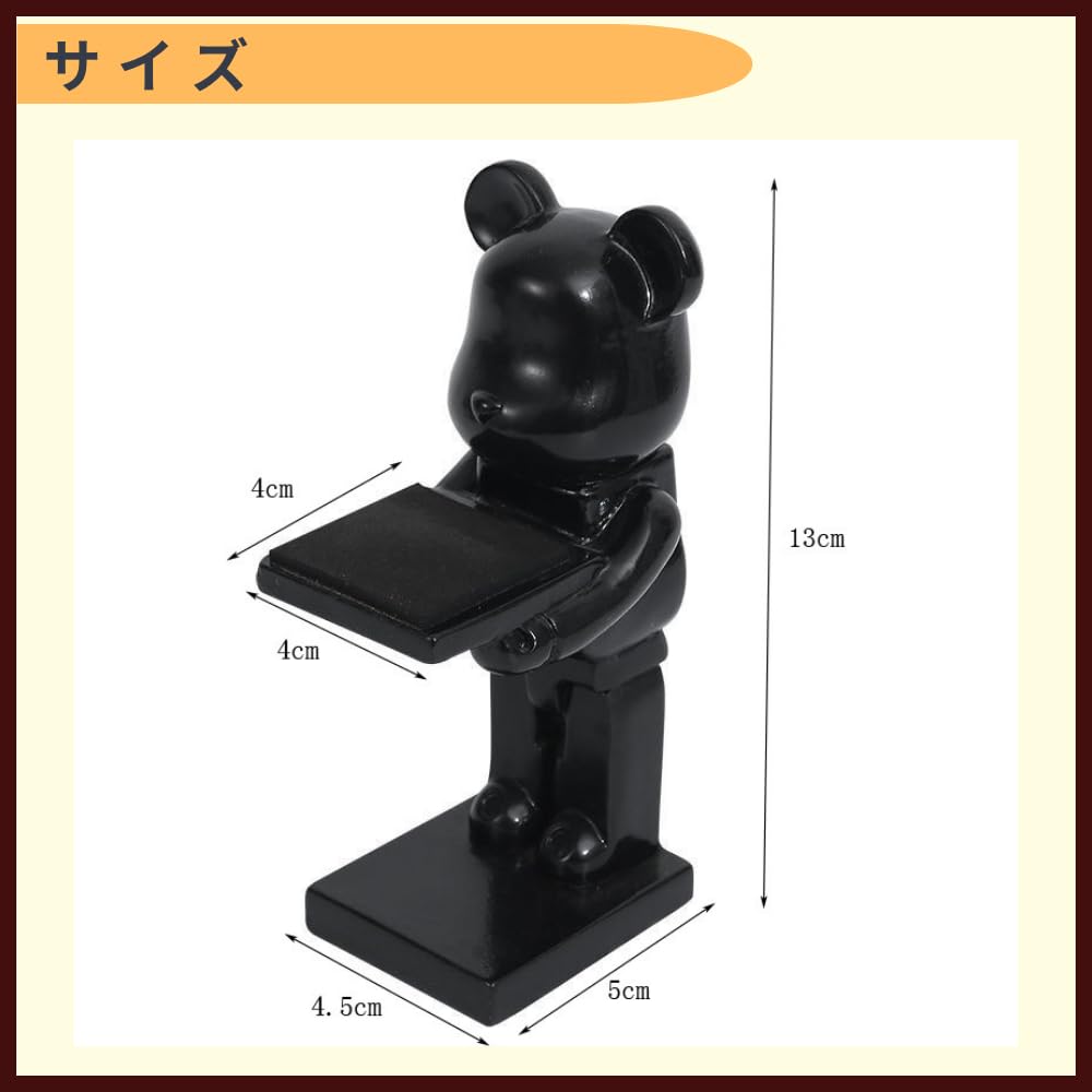 腕時計スタンド　ブラック時計スタンドトレイ付き 腕時計スタンド 2本掛けトレイ付きウォッチスタンド ブラック その他
