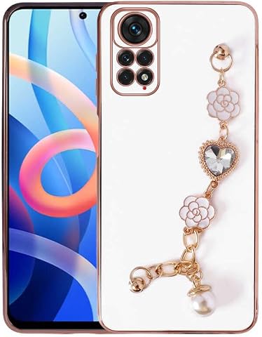 Zore Xiaomi ile uyumlu Redmi Note 11 Pro 5G Kılıf El Tutamaçlı Kamera Korumalı Zore Taka Silikon Kapak Beyaz