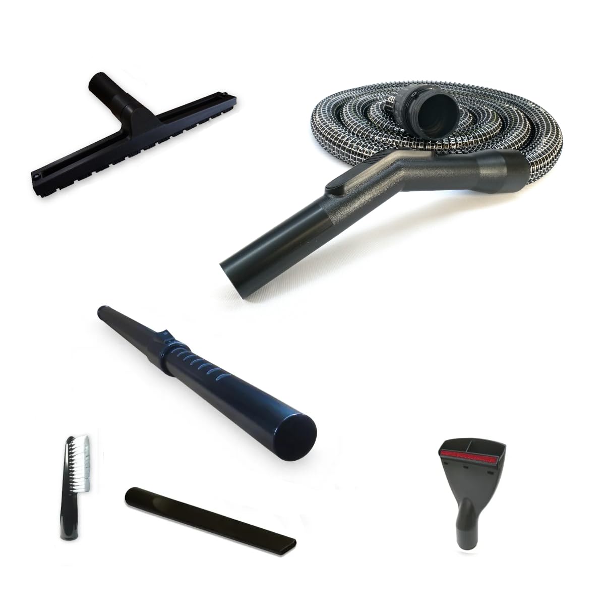 Kallefornia K668G_Kit PVC Gewebeschlauch Set Düse Saugrohr Bajonett 2.0 ab Bj 2017 für Kärcher NT 48/1