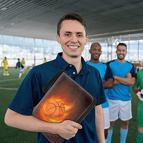 Sports Card Binder, 4-Pocket Waterproof Rading Album Display Holder, Expandable, 400 Double Sided Pocket Album, Compatible With Sports Card, Yugioh, Mtg And Other Tcg (Basketball) #TOP3