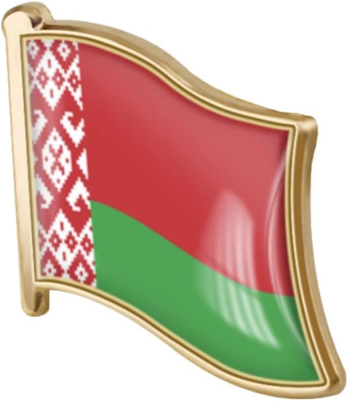 vmcoatdu Country Flag Pin Badge International Travel Brooch Metal Alloy Souvenir Pin for Hat Clothes Backpack