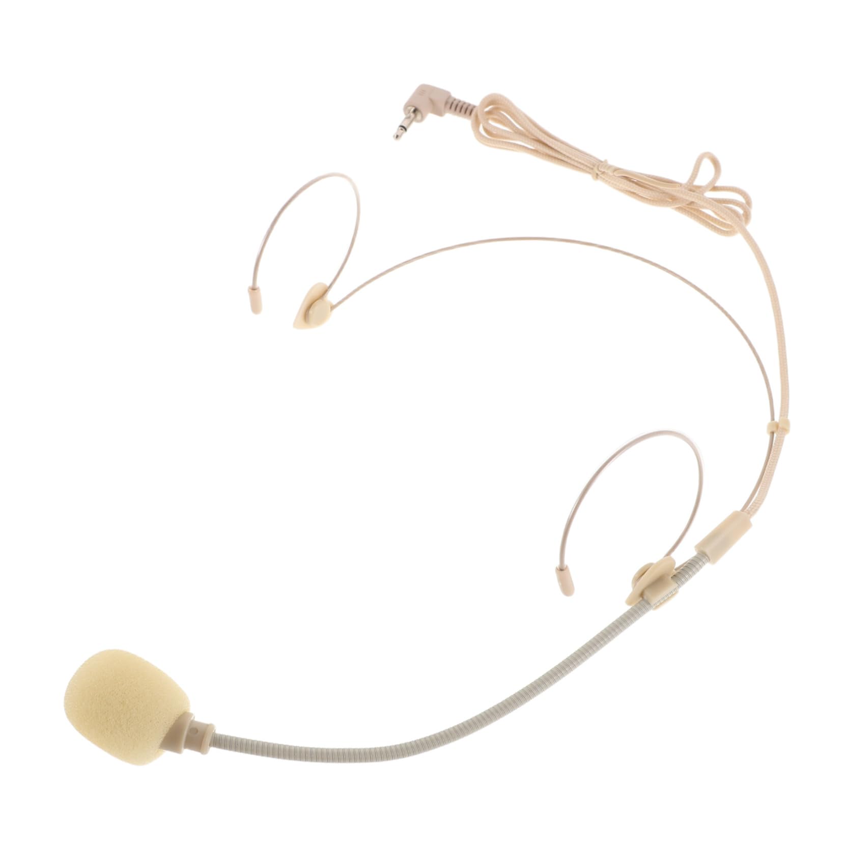 BESPORTBLE Headset Microphone for Teachers Omnidirectional Earhook Mic with Voice Amplifier for Classroom Stage Performance and Public Speaking Comfortable and Secure Design