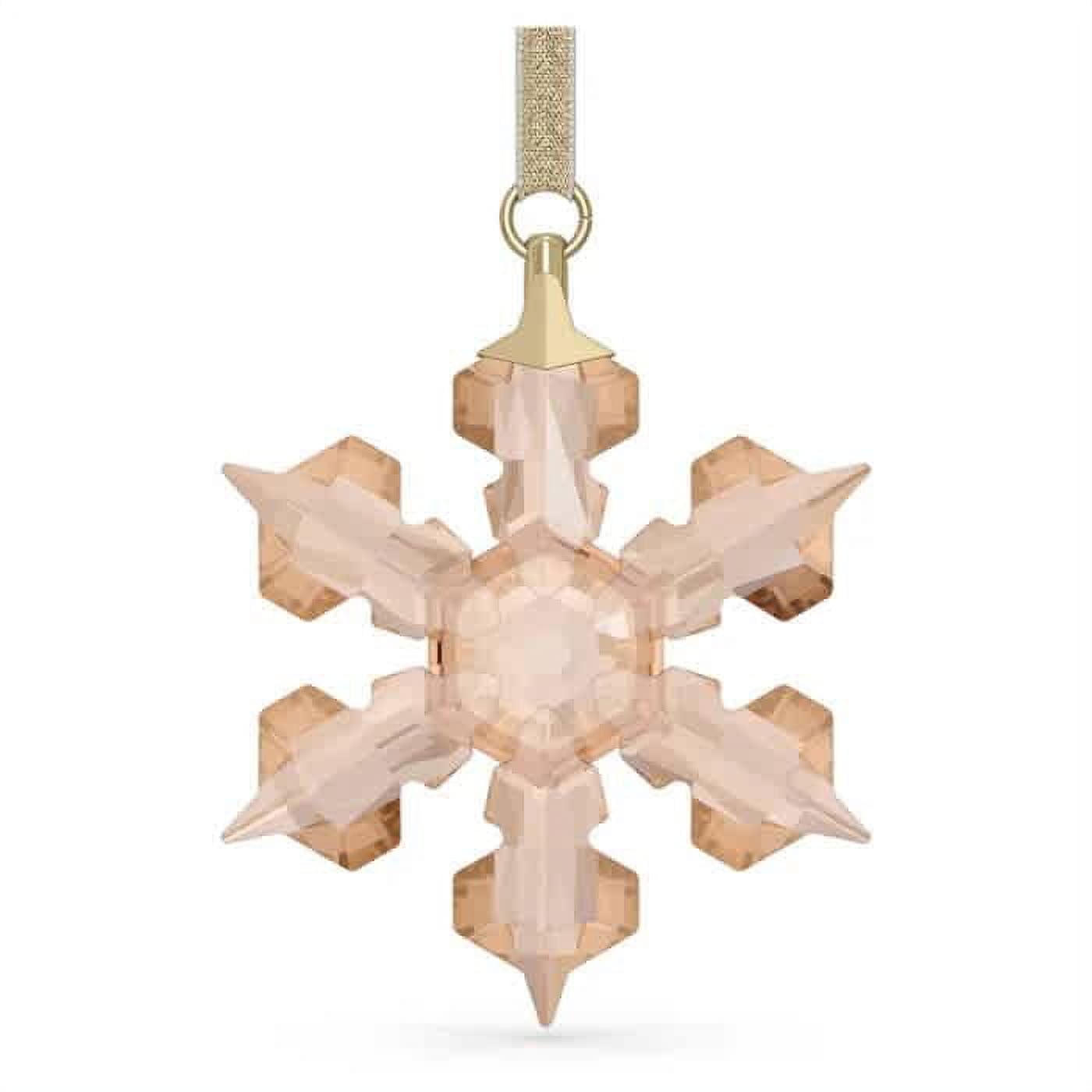 Amazon.com: SWAROVSKI Festive Ornament, Small Golden, Gold,golden