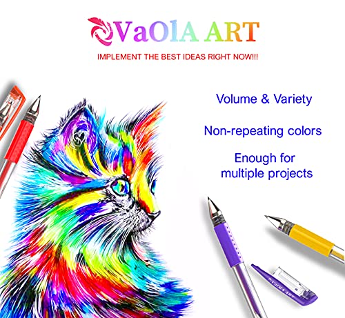 Colored Pens 30 Psc Glitter Gel Pens For Kids Colorful Pens For Spirograph Deluxe Design Set #TOP5