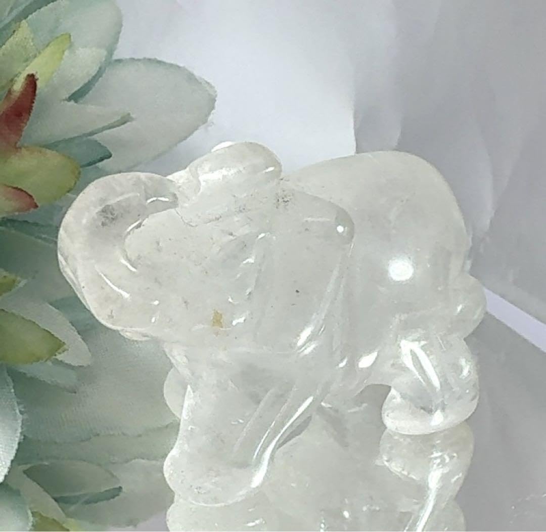 本水晶 モチーフ 象