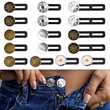 Application polyvalente : Boutons extension de taille de pantalon convient aux jeans pour hommes et femmes, aux pantalons formels, aux bas décontractés, aux jupes et aux cols de chemise, redonne une coupe parfaite sans nécessiter de nouveaux achats.
