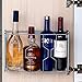 Auledio 2 Pack Over the Door/Wall Mount Cabinet Organizer Storage Basket in Kitchen or Pantry for Cutting Board, Aluminum Foil, Plastic Wrap, Mesh Silver