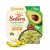 Sabra Classic Guacamole Dip for Snacking and Sharing, 7 Oz Resealable Tub - Great Guacamole for Spread, Snacks & Lunches - Non-GMO, Dairy-Free, Vegan, Vegetarian, Kosher & Gluten-Free