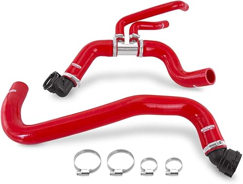 Mishimoto MMHOSE-F50-11RD - Kit de manguera de radiador de silicona, compatible con Ford F-150 2011-2014 5.0L V8, rojo