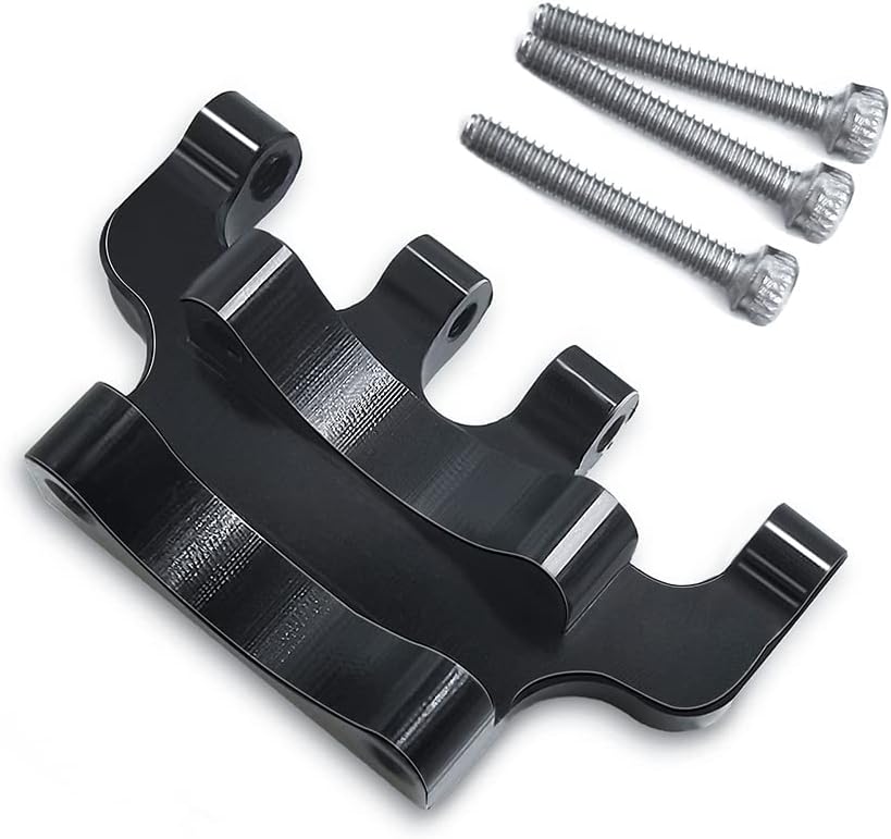 RCLions Aluminum Rear Upper Links Mount for Axial SCX24 C10 JLU Gladiator Bronco 1/24 RC Crawler Car Upgrades