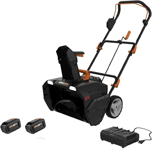 WORX 40V 20" Cordless Snow Blower Power Share with Brushless Motor