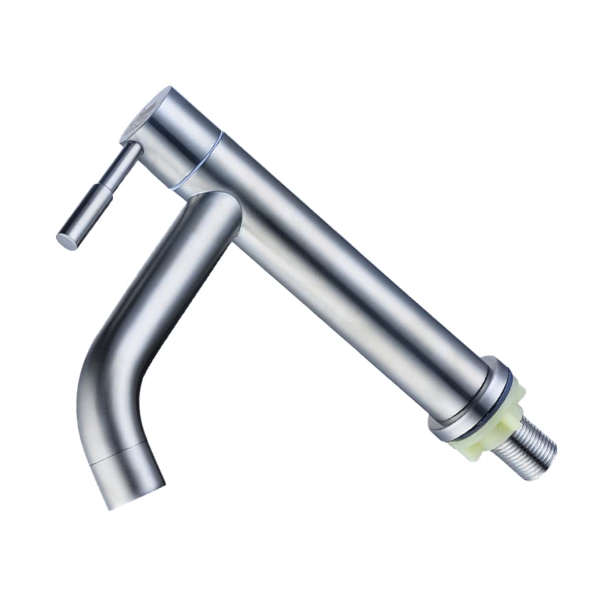 Grifo de agua fría LIFKOME para fregadero de cocina en acero inoxidable moderno