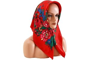 Women's Easter Printed Floral Scarf Breathable Shawl