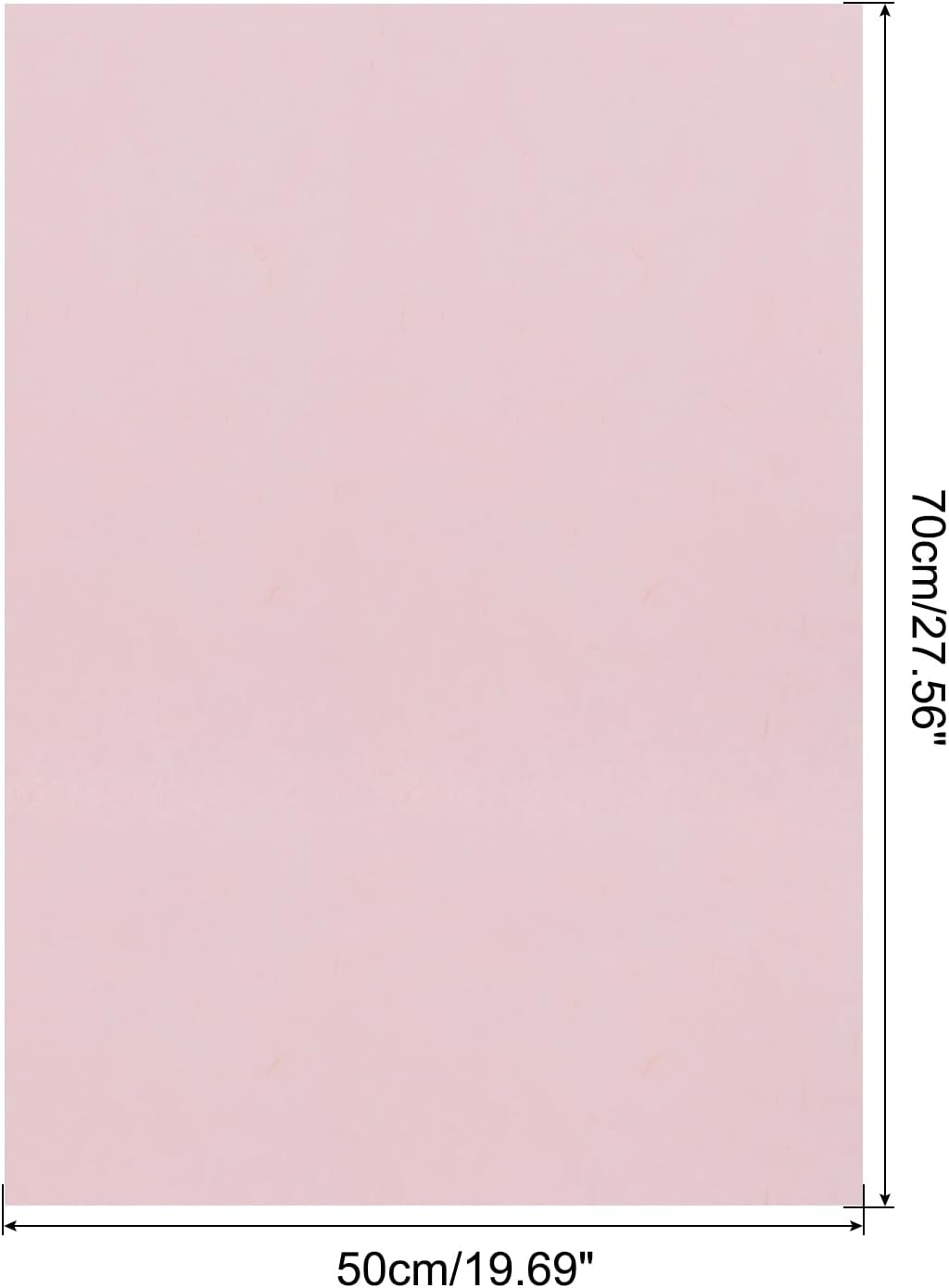 MECCANIXITY Tissue Gift Wrapping Paper Tissue Paper Pink 19.69x27.56 Inch for Florist Bouquet Supplies, DIY Crafts Decoration, Gift/Gift Box Packaging Pack of 40