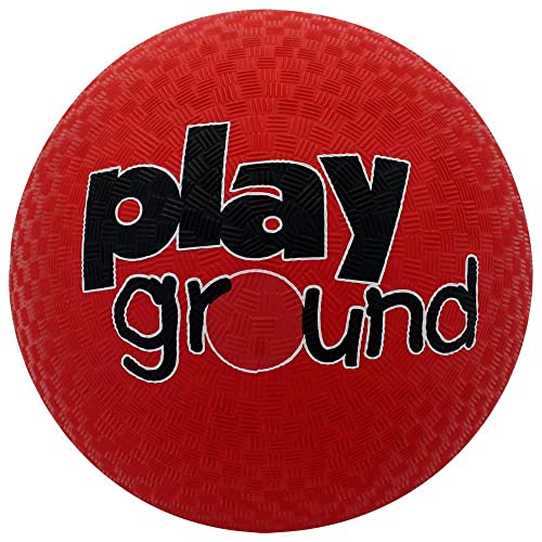 Baden Rubber 10-Inch Playground Ball, Red