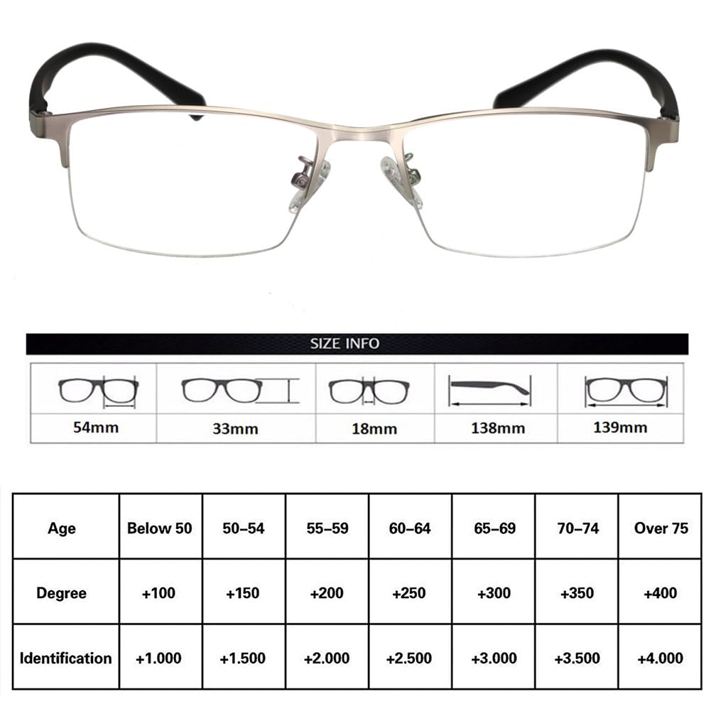 JIETIAN Lente Fotocromática para Hombre HD Outdoor, 1.56 Gafas de Sol con Lentes de Resina asférica/Protección UV,02,+1.75