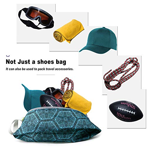 Beegreen Travel Essentials Shoe Bags For Travel Pack Of 6, Travel Shoe Bags For Men & Women Shoe Storage Organizer With Zipper Closure, Travel Accessories Vacation,Luggage Organizer Portable Shoe Pouch With Handle #TOP4