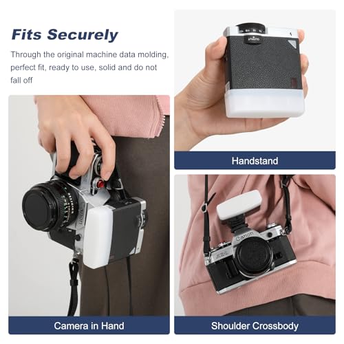 Supon Flash Diffuser for Godox Lux Junior Flash Speedlite - 2 Pack White