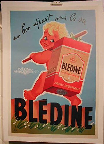 Affiche Bledine au format poster 50x70 cm avec impression de qualité