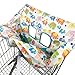 Protège Chariot pour Bébé Siège pour Chariot Montagne Bébé Coussin De Protège Chariot Siège Portable Enfant en Bas Âge Supermarché Caddie Coussin De Protection Chaise Antibactérien