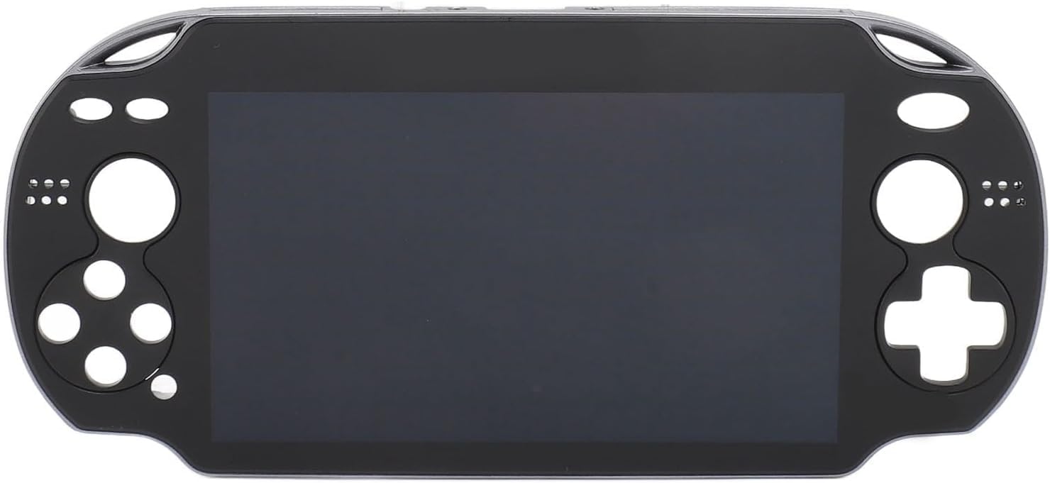 LCD Screen Display with Touch Panel Digitizer Assembly Frame Replacement for PS Vita 1000 PSV 1000 1001 PCH-1001 PCH-1101 Game Console Black