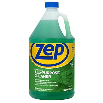 Zep All-Purpose Cleaner and Degreaser - 1 Gallon (1 Unit) ZU0567128 - Heavy Duty Industrial Cleaner for Business & Household Used in Kitchen,Countertops,Appliances,Walls and Floor Surfaces (Pack of 4)