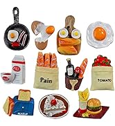 24 Magneti Frutta E Verdura Per Frigorifero - Decorazione Colorata Per Bambini