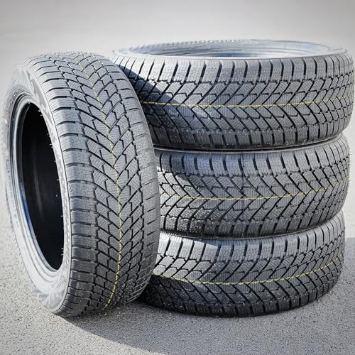 Set of 4 (FOUR) Armstrong Ski-Trac PC Winter Passenger Car Touring Radial Tires-195/50R15 195/50/15 195/50-15 86H Load Range XL 4-Ply BSW Black Side Wall