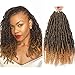6 Packs Bomb Twist Crochet Hair 14 Inch Spring Twist Crochet Braids Pre-looped Mini Passion Twist Braiding Hair Senegalese Spring Twist Nubian Twist Kinky Curly Synthetic Hair Extensions (T27#)