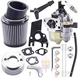 MRELC High Performance Upgraded Carburetor Air Filter adapter Intake Spark Plug Kit fit for Predator