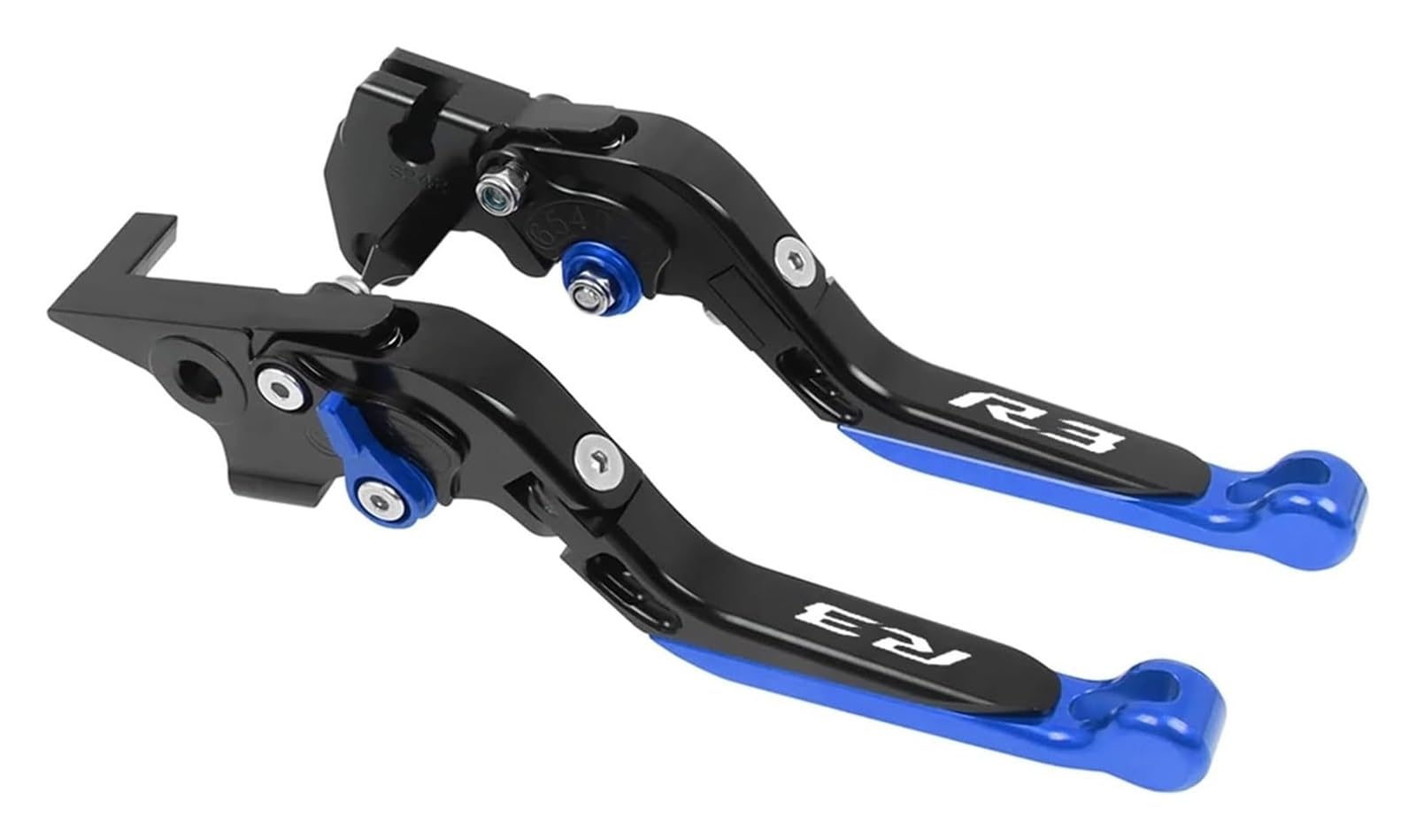 ASDGHJF for Yamaha YZF R3 YZFR3 2015-2022 Motorcycle CNC Adjustable Folding Brake Clutch Levers Handle