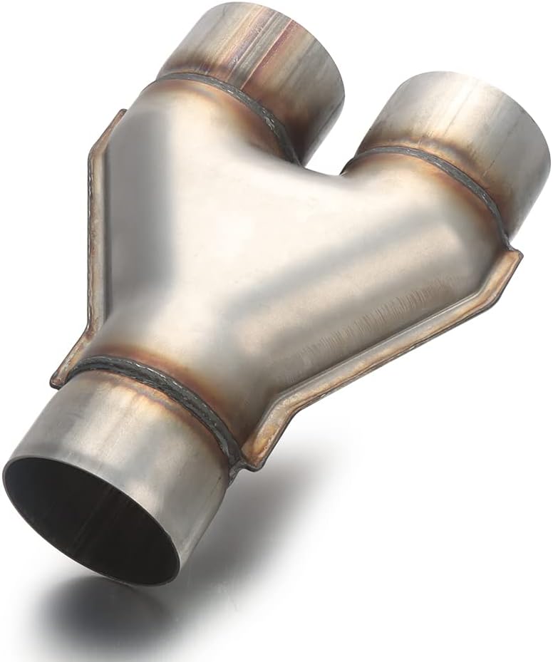 LCGP 3 Inch Inlet Y Pipe, LCGP Universal Stainless Steel Diesel Y-Pipe