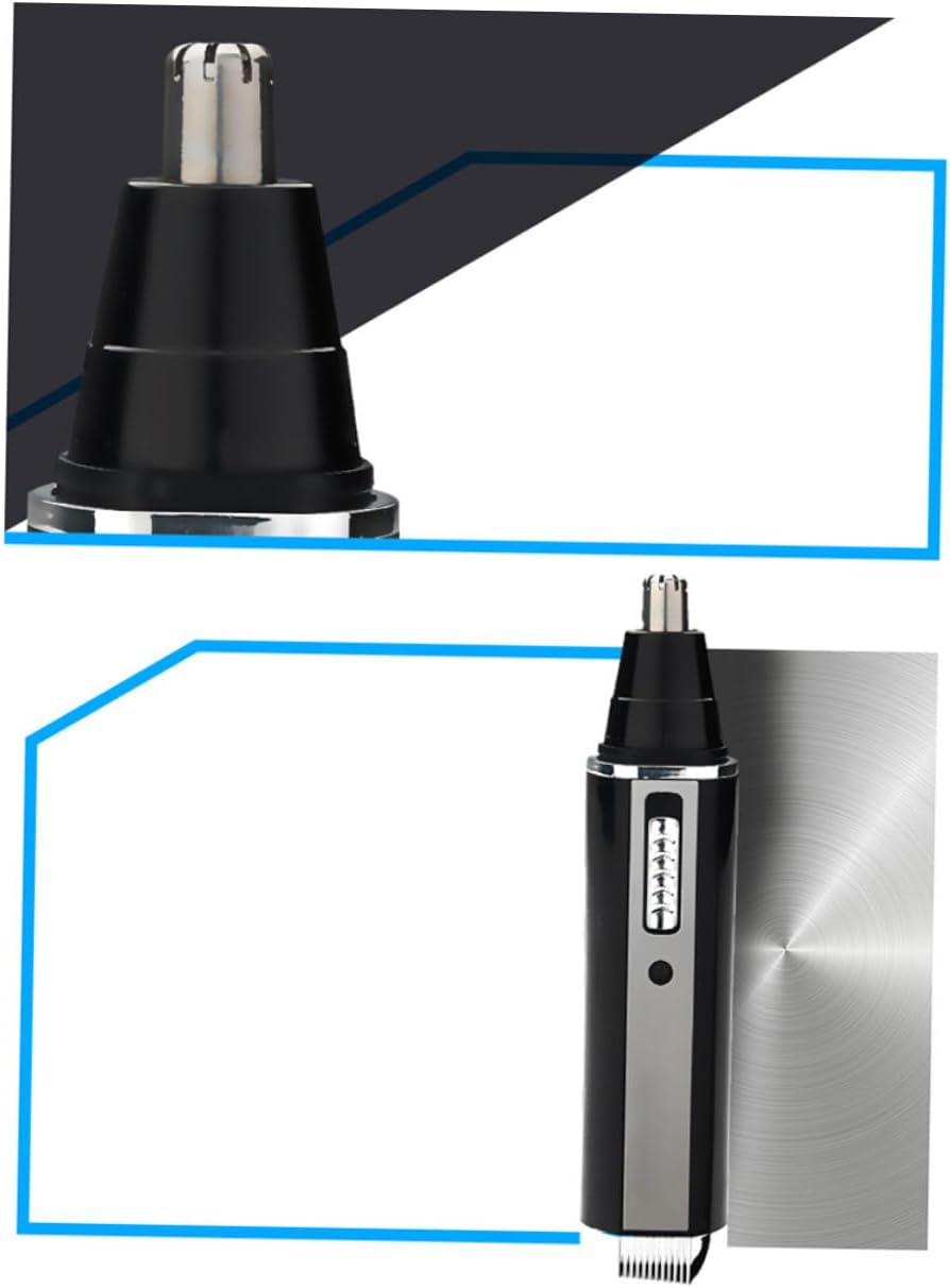 Electric Nose Hair Trimmer Beard Grooming Kit USB Rechargeable 4-in-1 Multi-Function Hair Clippers for Men Facial Ear and Temple