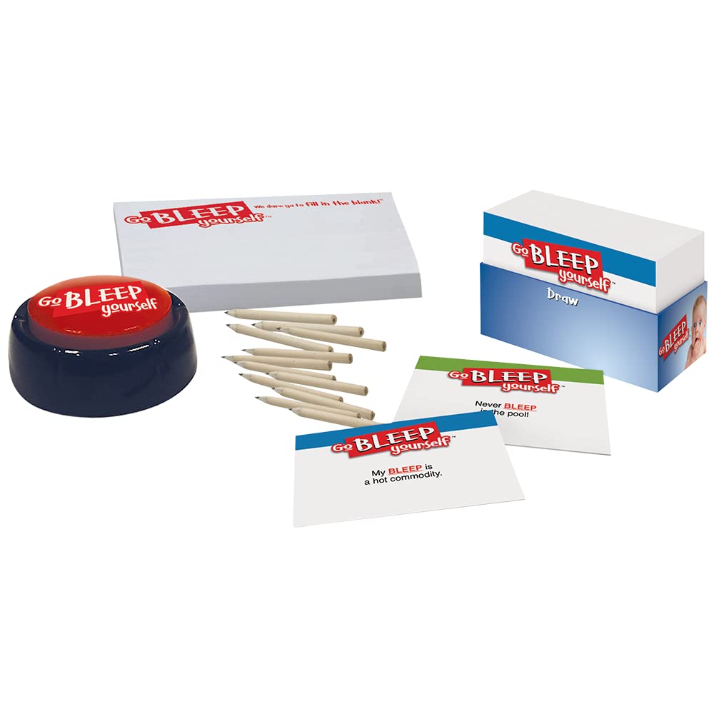 PlayMonster Go Bleep Yourself - The Party Game That Dares You to Fill in The Blank!